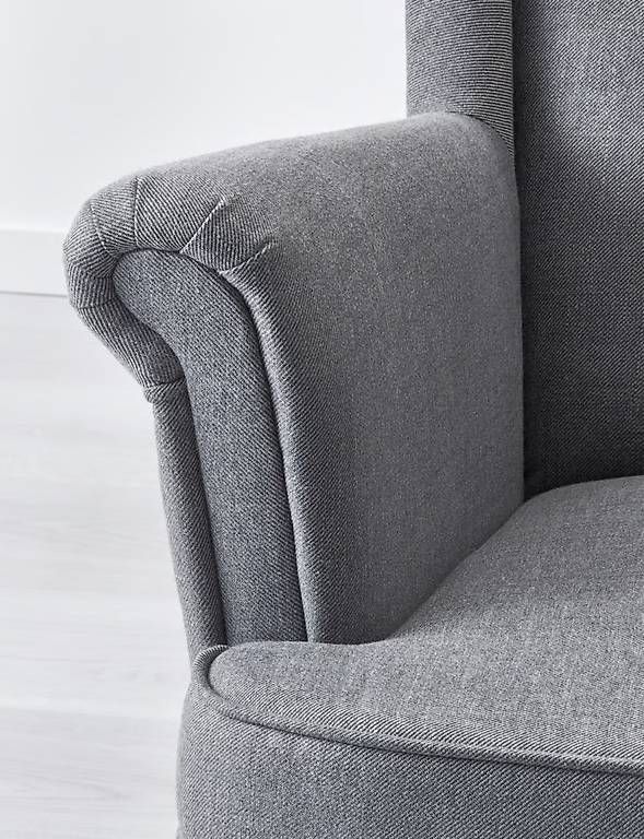Sessel: Ikea Strandmon Ohrensessel Anthrazit Grau – Gebraucht aus Kloten von boj_lnx2 4