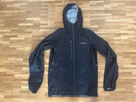 Norrona bitihorn dri1 caviar/black rain jacket regenjacke