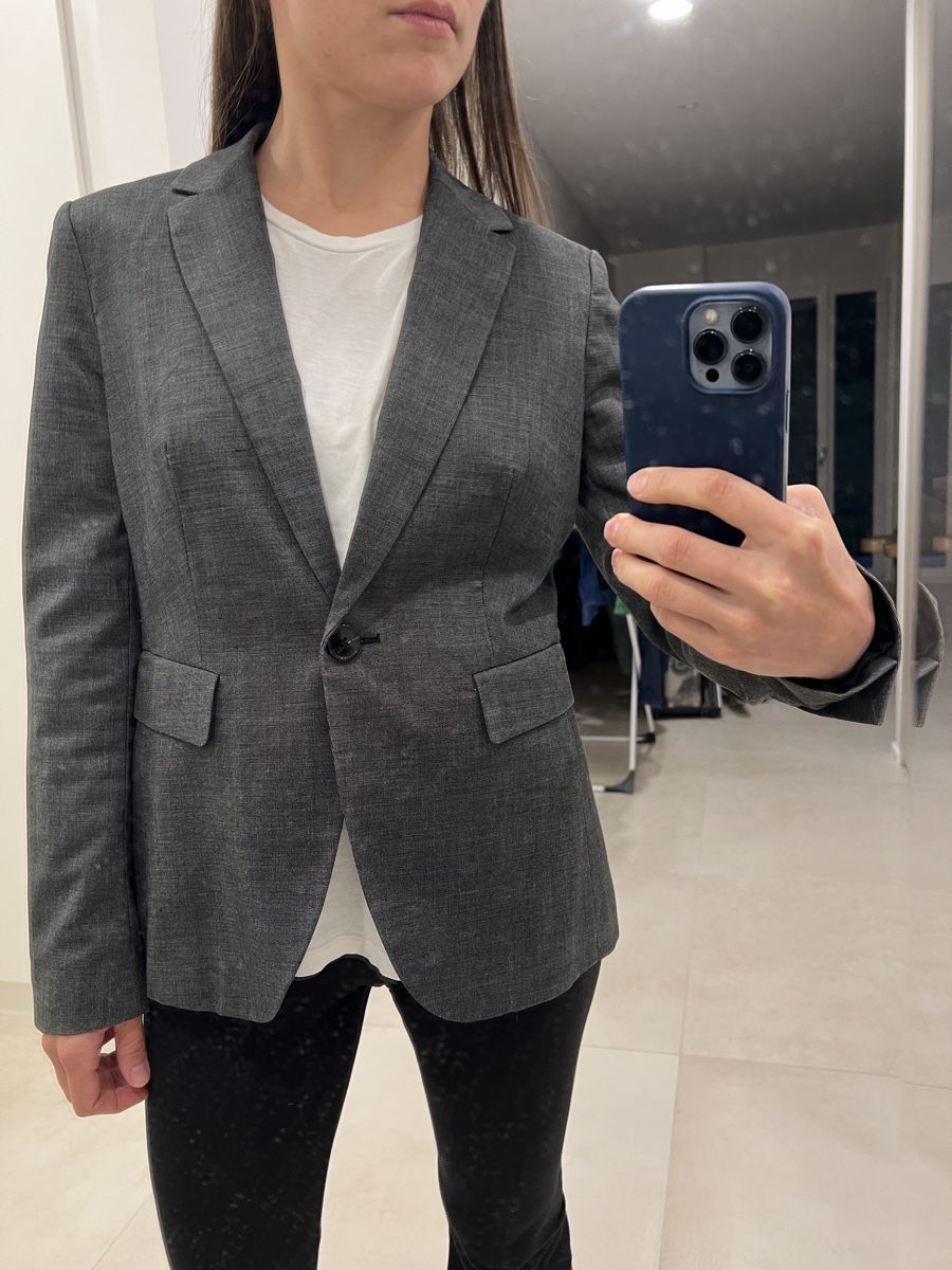 Zara Giacche: Zara blazer- S size - grey – Nuovo (secondo la descrizione) da Corsier GE venduto da Karol_save_planet 3