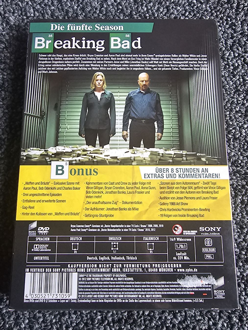 Tutti i DVDs: Breaking Bad Staffel 5 DVD  – Usato da Ruswil venduto da jan_bxl5 1