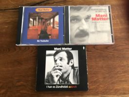 MANI MATTER - 3 CD'S