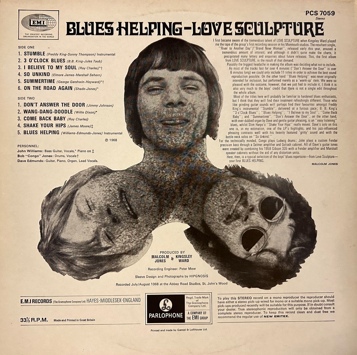 Vinyles: Love Sculpture - Blues Helping – D'occasion à Aesch BL par BlueMusicRecords 1