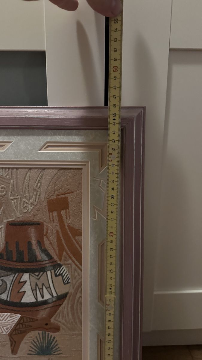 Dipinti: Gerahmtes Sandbild Keith Silversmith Grösse 55x55cm – Usato da Schönenberg ZH venduto da mic_mks9 3