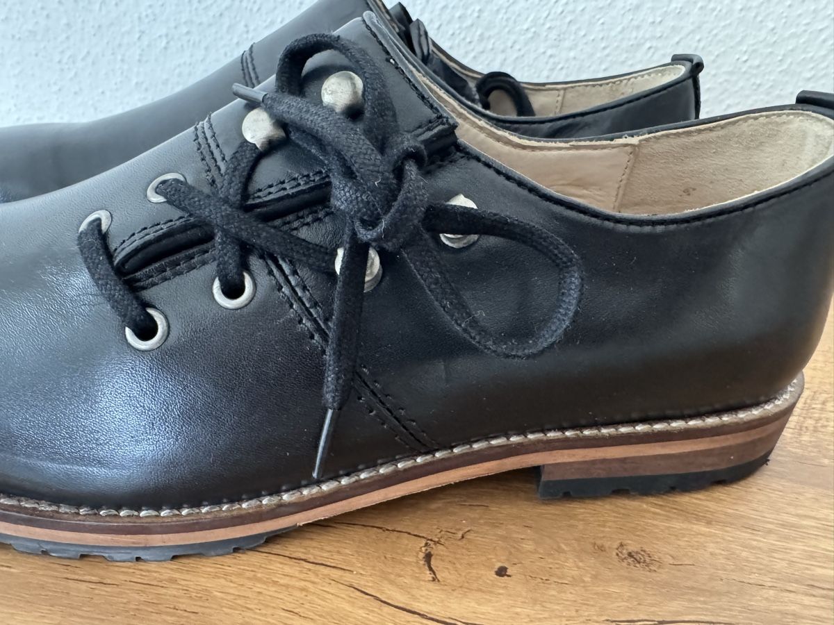Herrenschuhe: Chaussures Stockerpoint cuir noir T. 42 - neuves – Neu (gemäss Beschreibung) aus Brügg BE von Goob 2