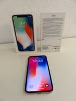 Apple iPhone X 64GB Silver (weiss/silber) – sehr gepflegt