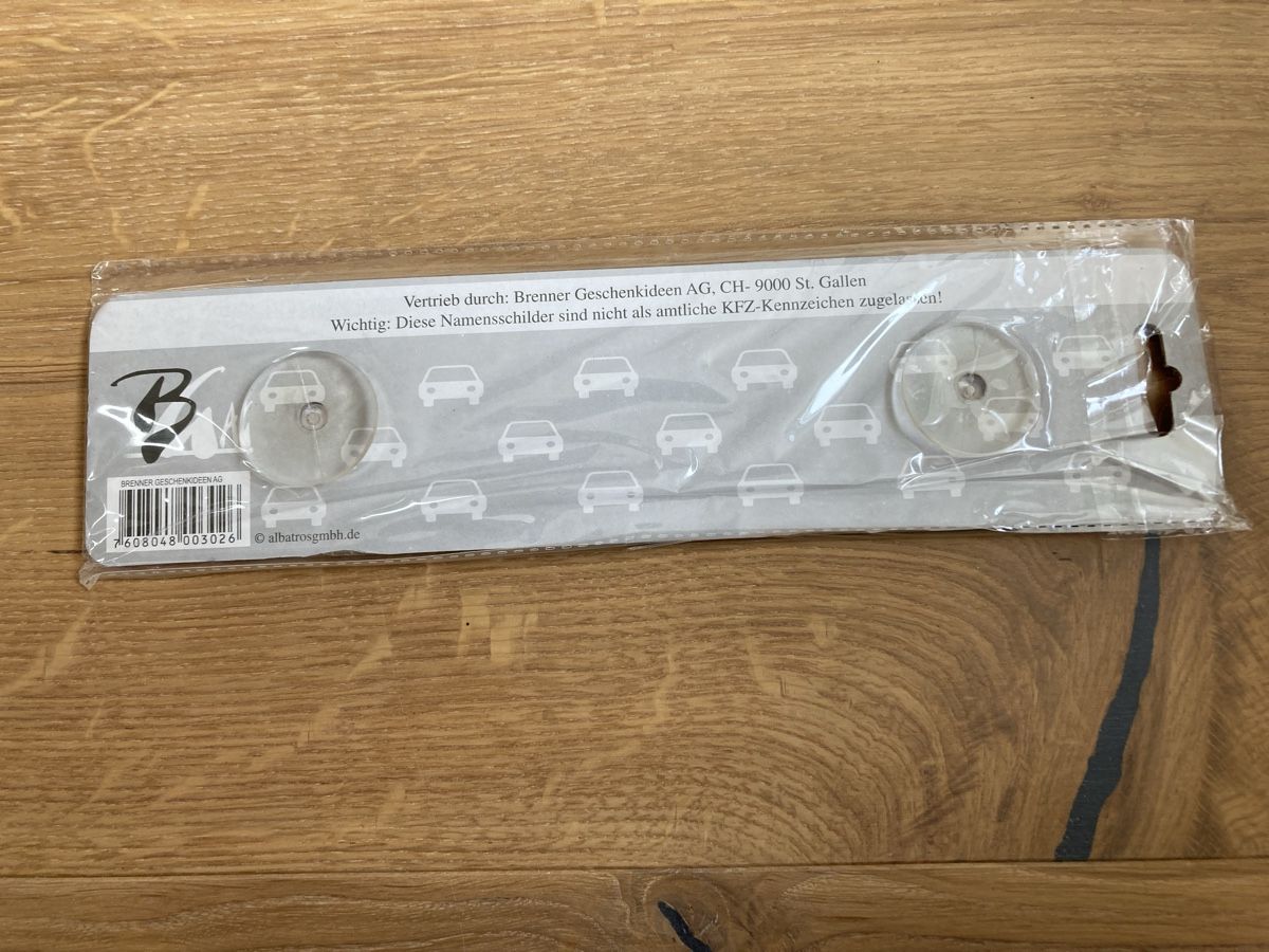 Insegne: Namensschild Schweiz Namen Blechschild – Nuovo e nell'imballaggio originale da Boll venduto da Jopp1 3