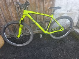 Radon Mountainbike Black Sin Carbon gelb 3x gefahren