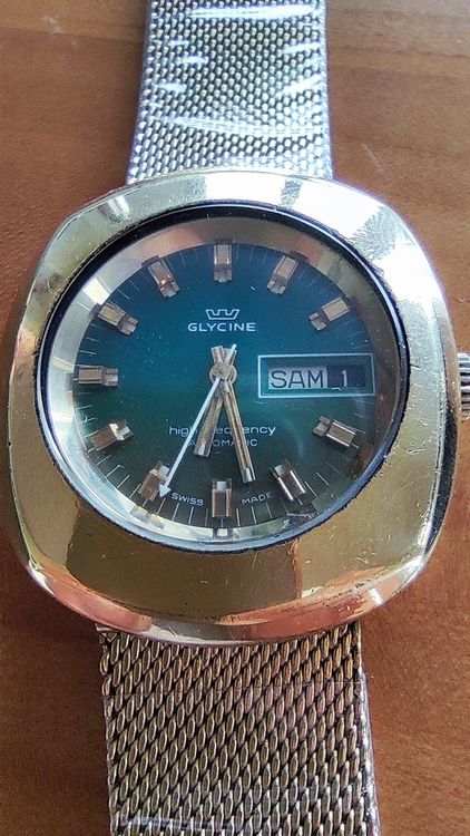 Glycine Vacuum-High Frequency Automatic (Rare-Vintage) (D'occasion