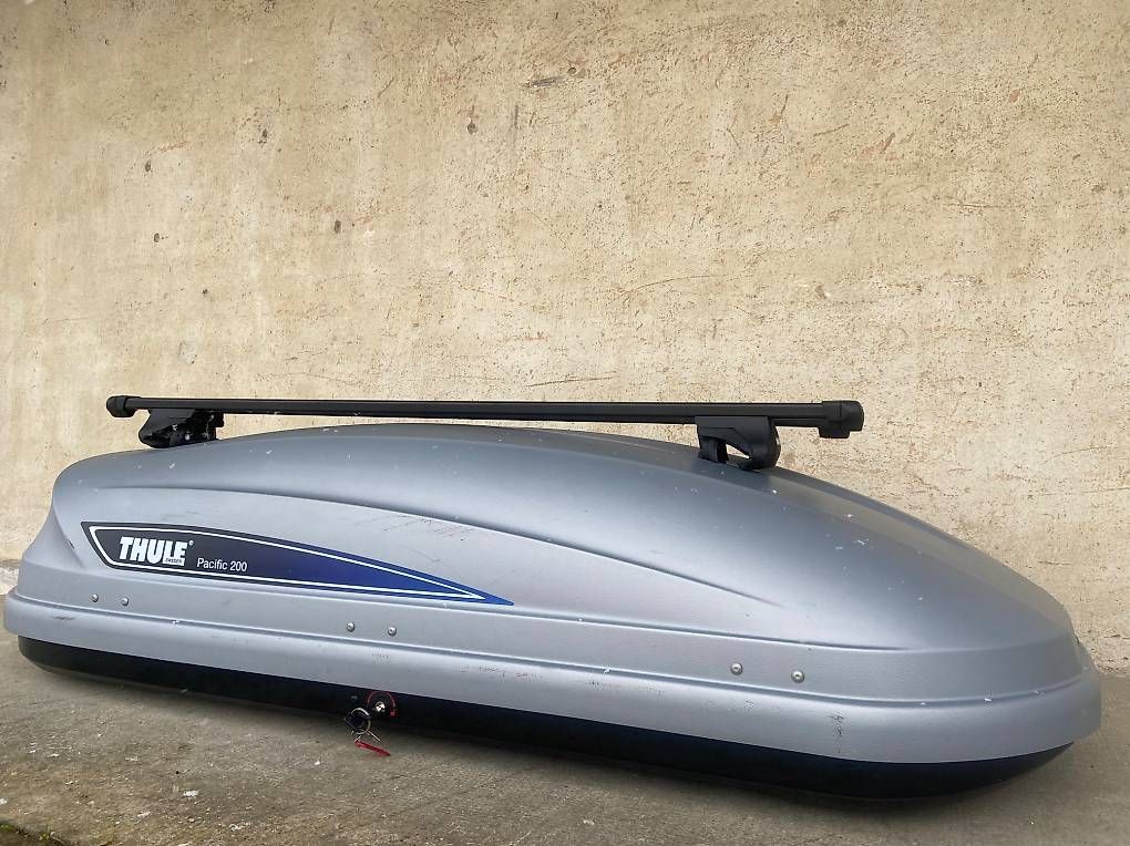 Box da tetto: XL Thule Pacific 200 mit oder ohne Dachträger – Usato da Leuzigen venduto da Doppelrad 2