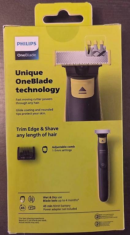 Philips Rasierapparate & Rasierklingen: Philips OneBlade – Neu und originalverpackt aus Confignon von Tibinhosfc 1