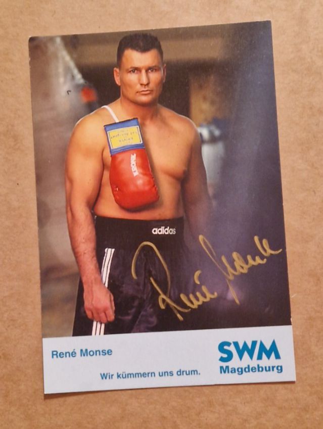 Autografi: René Monse -  handsigniert - (Spez. Aktion) – Usato da Menziken venduto da Autogramme