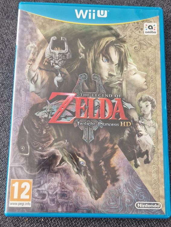 Lot De 10 Inserts Factices Zelda Twilight Princess HD - PLV Display Wii U - FRA