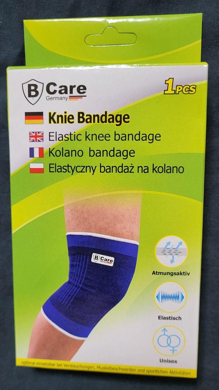 Medizinische Geräte: 1 Kniebandage, neu, universal grösse Unisex – Neu und originalverpackt aus figino von ame_frv2 1