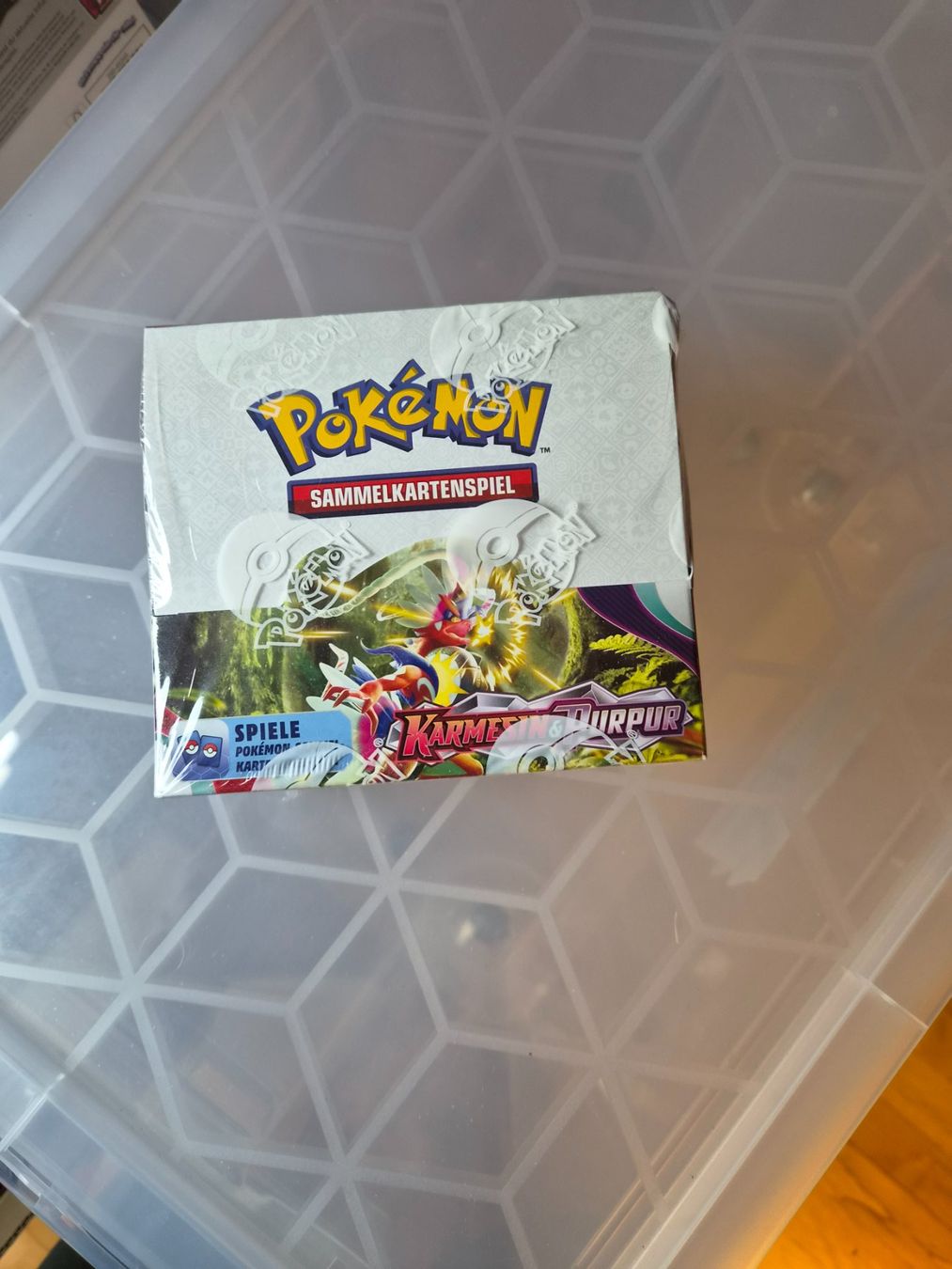 Pokémon Carte collezionabili: Pokémon Display Karmesin & Purpur DE sealed – Nuovo (secondo la descrizione) da Sisseln AG venduto da schenk-figuren