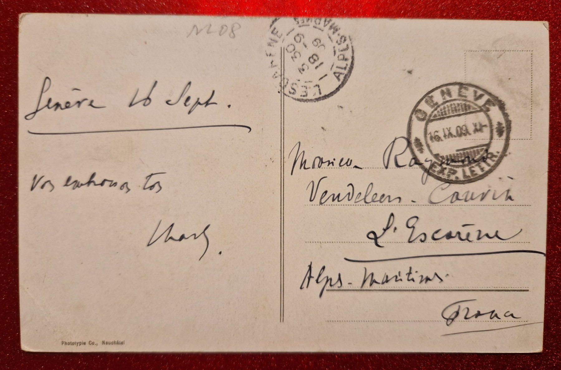 Cartoline postali: Geneve Genf, Monument Brunswick 1909 – Usato da Melchnau venduto da Arthurius 1