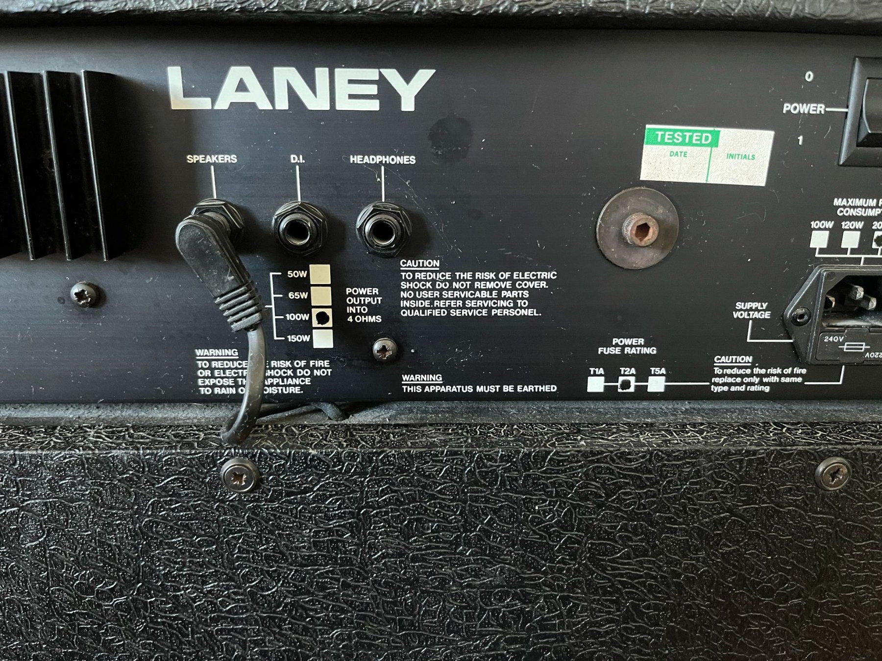 Laney Amplificatori: Ampli Basse Laney Linebacker 100 – Usato da Attalens venduto da dcl3rc99 5
