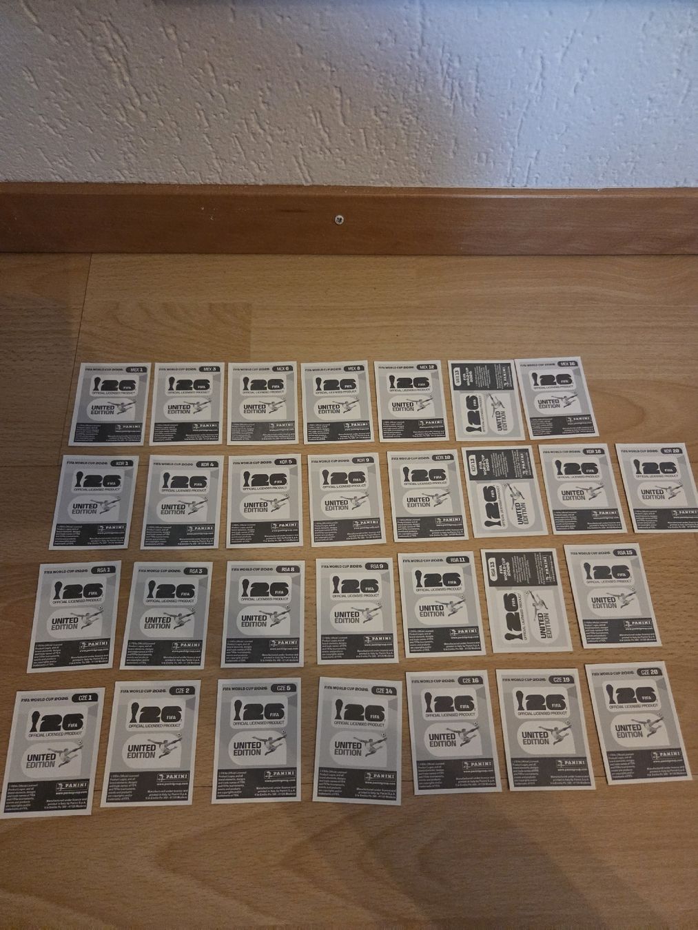 Panini Sammelbilder & Trading cards: PANINI WM 26 GRUPPE A – Neu (gemäss Beschreibung) aus Wettingen von Schiavano11