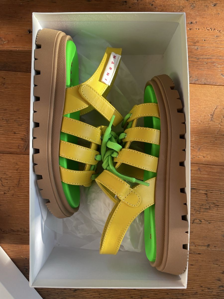 Marni Scarpe per ragazze: Marni Mädchen Sandalen NEU / Gr. 34 – Nuovo e nell'imballaggio originale da Stäfa venduto da HanSteffen 1