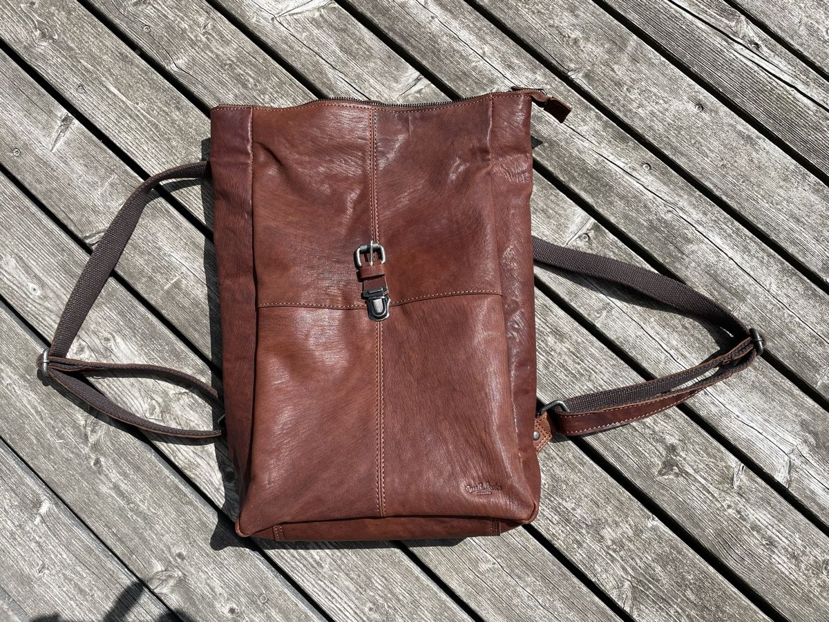 Zaini: Gusti Leder Rucksack – Usato da Illighausen venduto da Blauhausfrau12