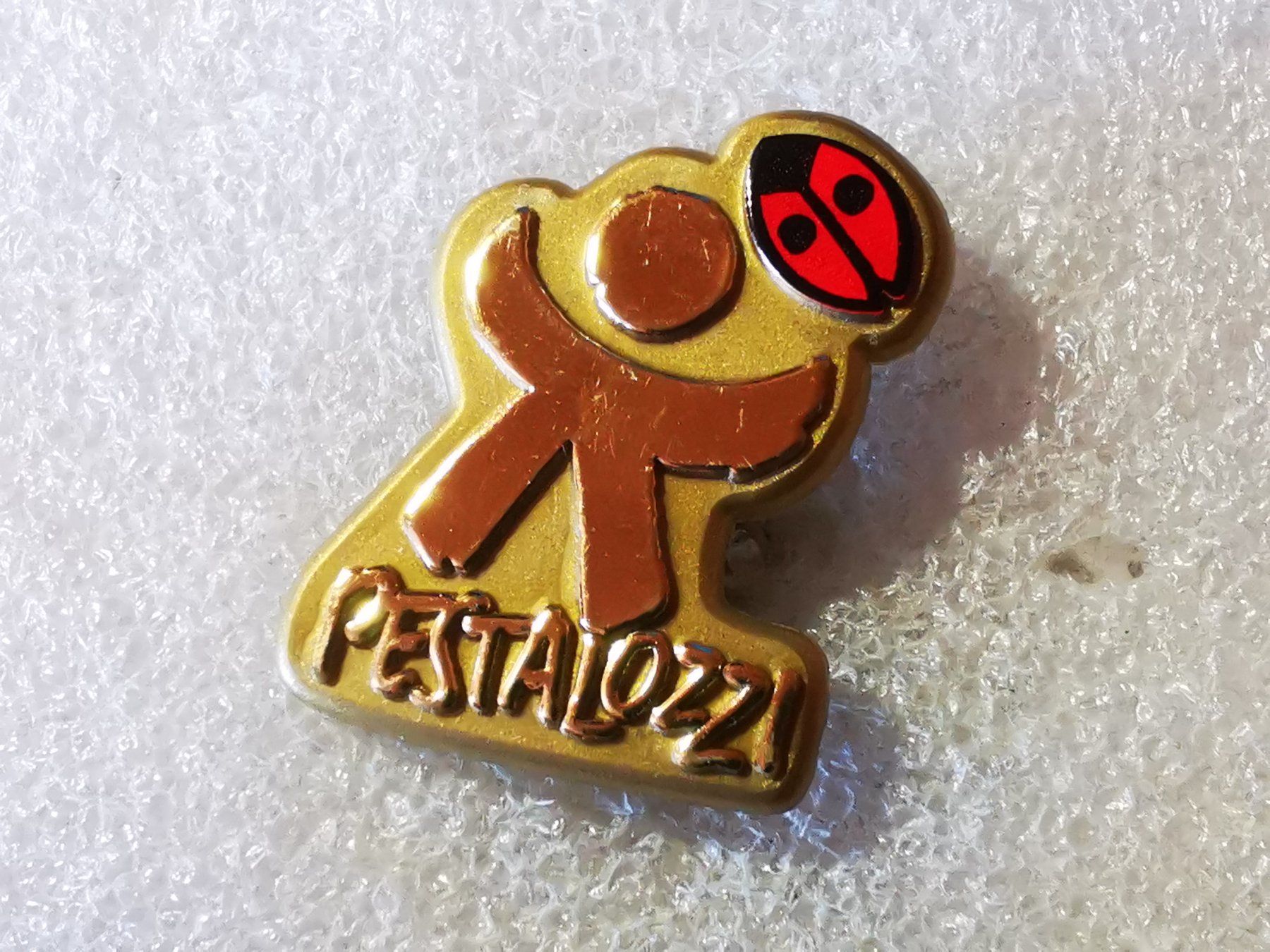 Placchette & Badge: Ansteckpin 113: Pestalozzi – Usato da Oppligen venduto da Pin-Fall-Shop