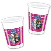 Frozen / Plastikbecher 0.2l / 8Stk.