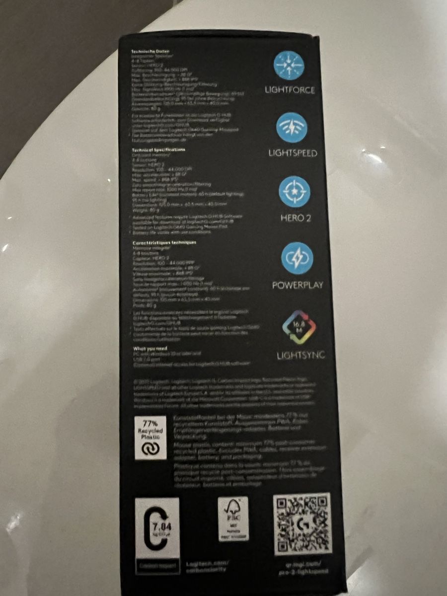 Logitech Souris: Logitech G PRO 2 LIGHTSPEED – Neuf avec emballage d'origine à Bülach par Cucculi 1