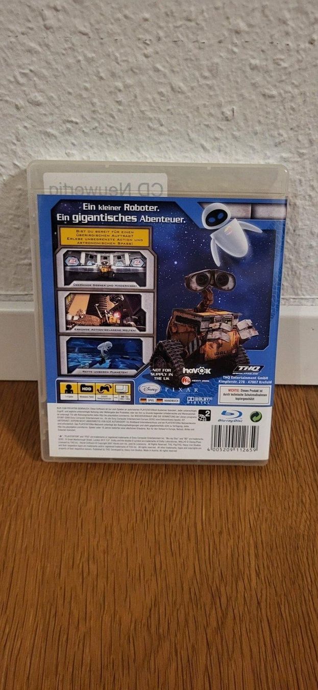 Sony Jeux: PS3 - Wall-E – D'occasion à Münsingen par Heroism2010 1