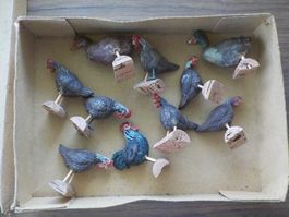 Tierfiguren Bauernhof antik - Lot