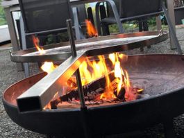 Feuerschale mit Grillsystem