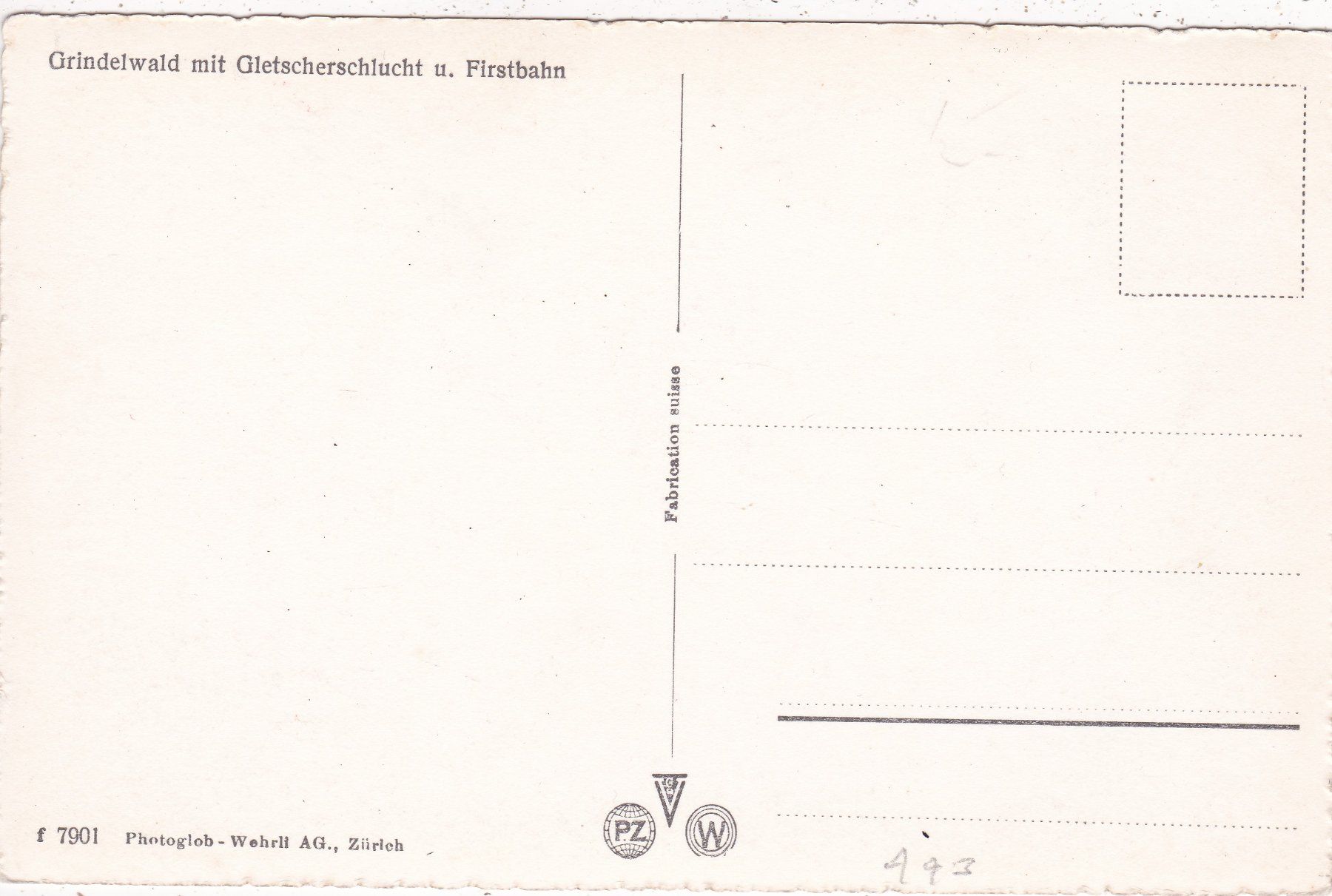 Cartes postales: Grindelwald – D'occasion à Herisau par Lisegrat2008 1