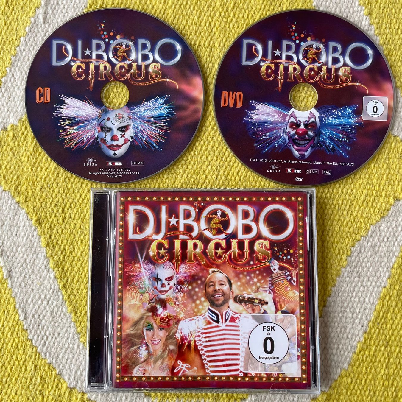 CDs: DJ BOBO-CD+DVD CIRCUS – Gebraucht aus Rorschacherberg von CD-Roli