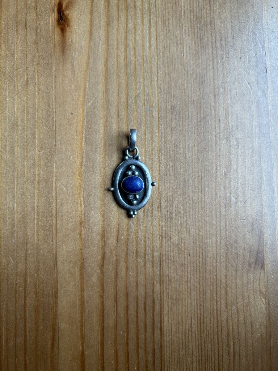 Ciondoli: Old silver pendant with lapis lazuli – Usato da Wetzikon ZH venduto da avi_cyt7 1