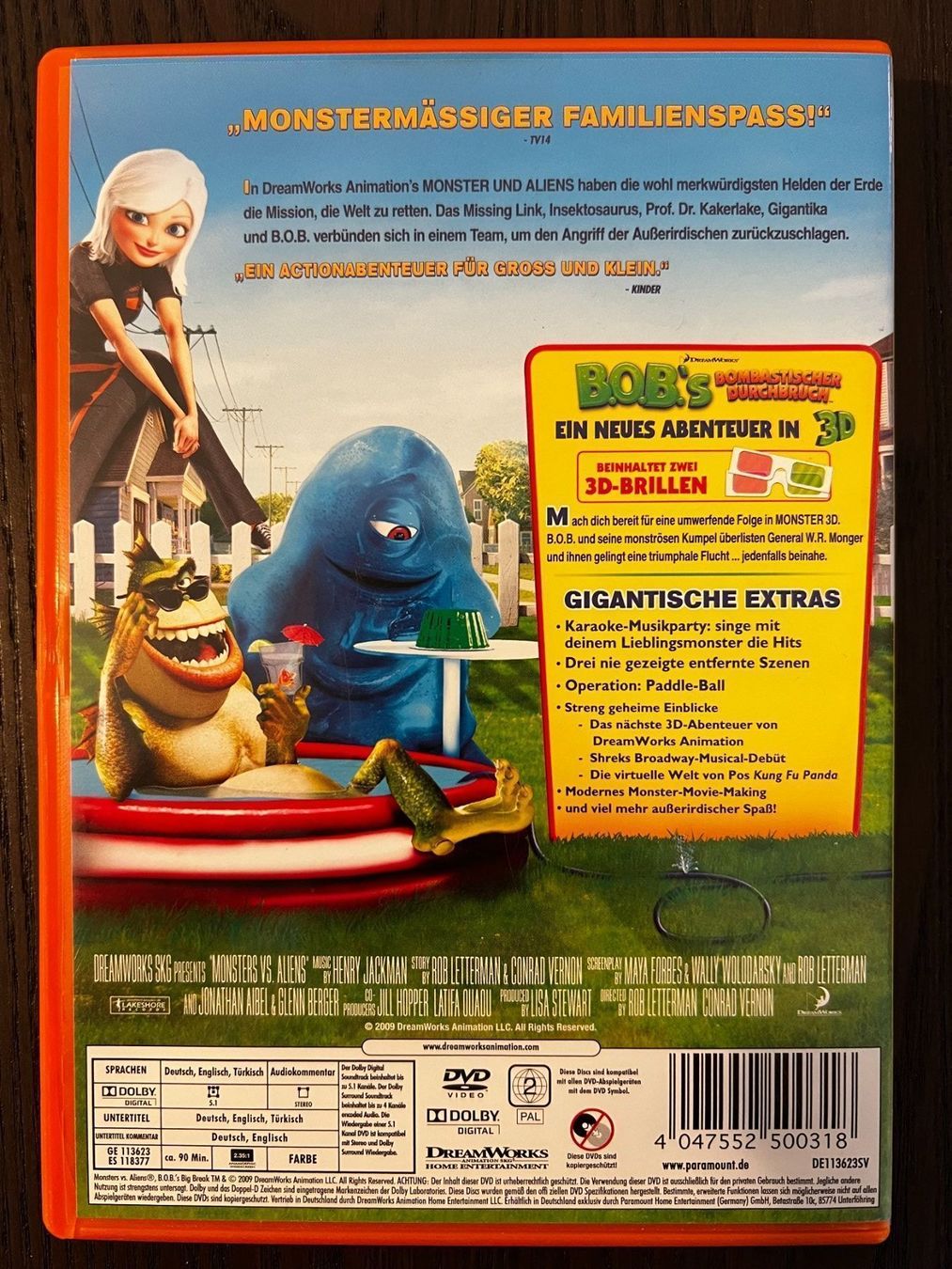 Tutti i DVDs: Monster und Aliens – Usato da Zürich venduto da FilmFreunde 1