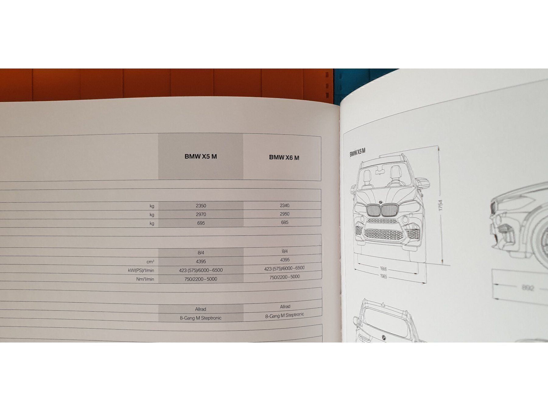 Riviste & Magazine: BMW X5 M / X6 M - Prospekt / Katalog – Nuovo (secondo la descrizione) da Viganello venduto da CARLiteratur 6