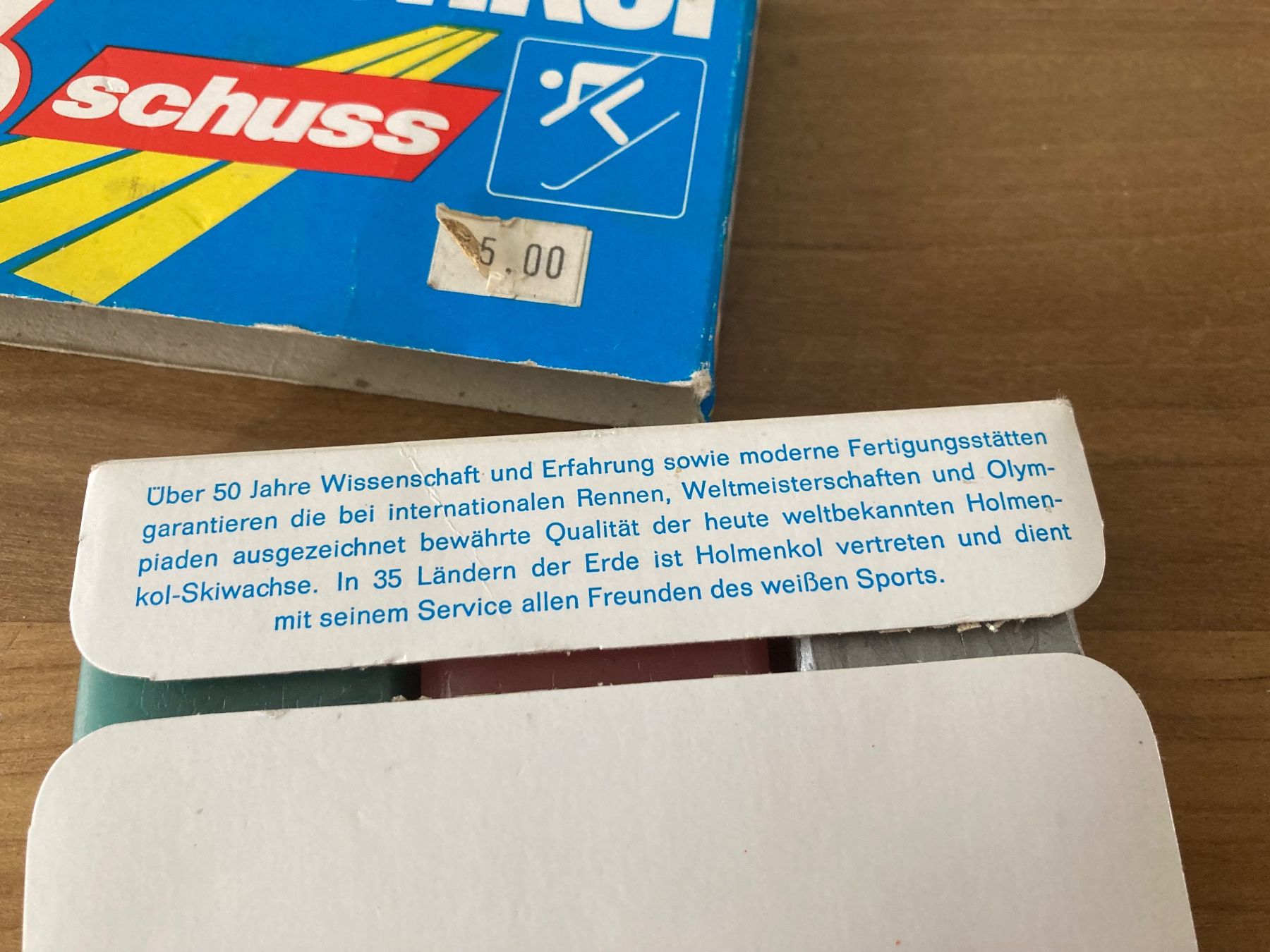 Skis: Vintage Skiwachs Hollmenkol – Gebraucht aus Fehraltorf von mayalotto 2