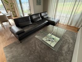 Roche Bobois Designer Leder Sofa 
