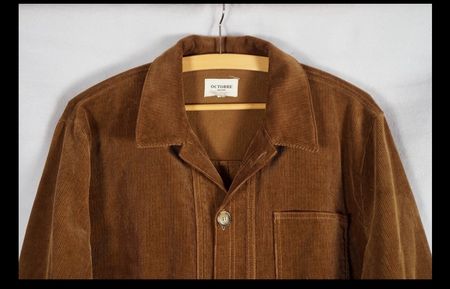 OCTOBRE Paris - Veste en Velours Côtelé, Taille M.