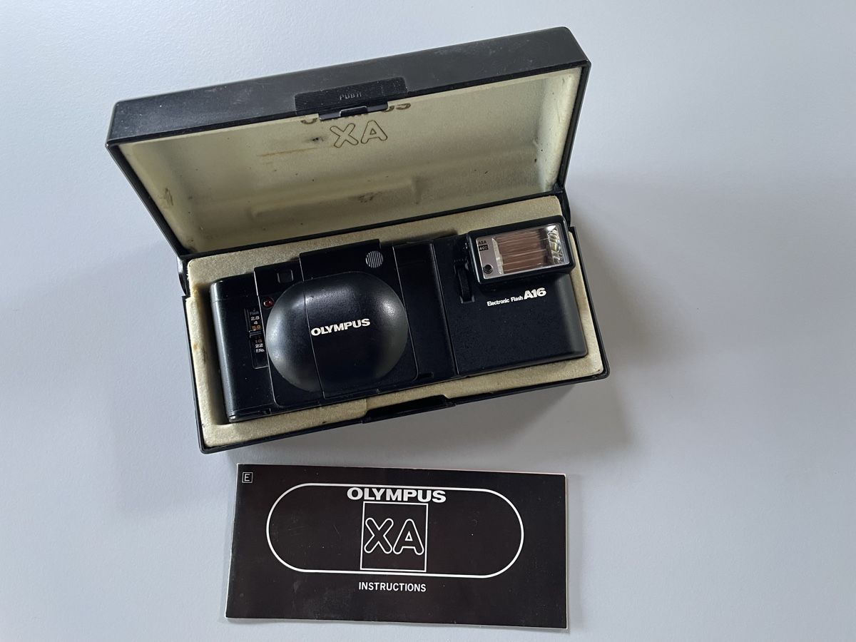 Olympus Fotocamera: Olympus XA, analoge Kamera  – Usato da Zürich venduto da haeschesnonid 5