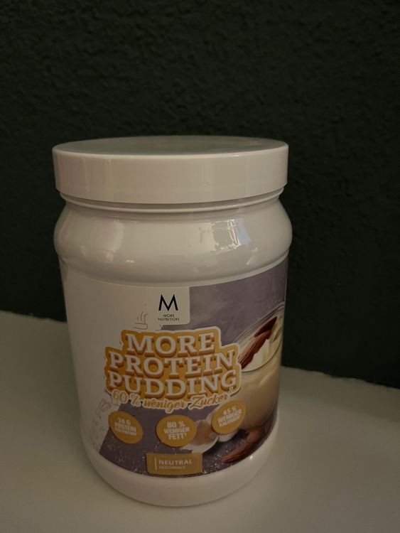 More Nutrition - Protein Pudding plus 1 Dose Gratis(lesen) (Neu und ...
