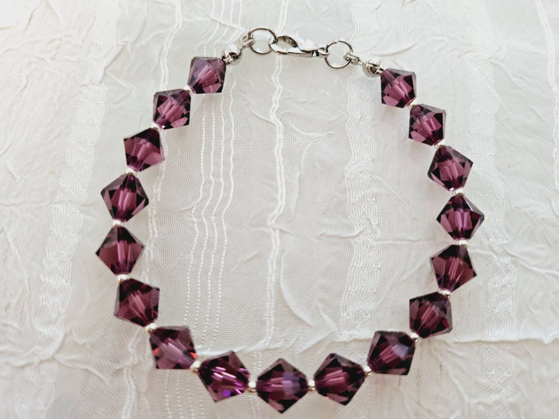 Bracciali & Braccialetti: Armkette aus swarovski perlen – Nuovo (secondo la descrizione) da Dietikon venduto da Eleda 4