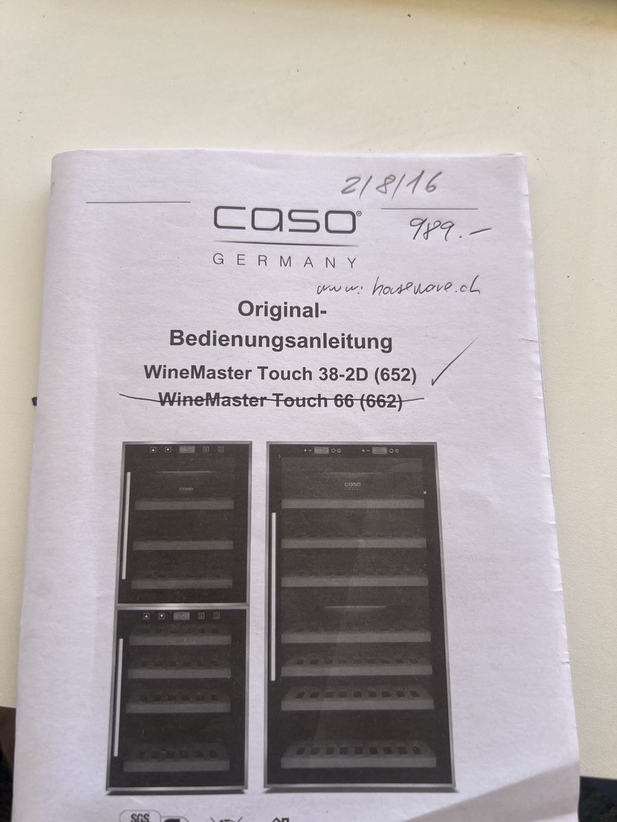 Réfrigérateurs: Weinkühlschrank – D'occasion à Richterswil par ushuaia03 2
