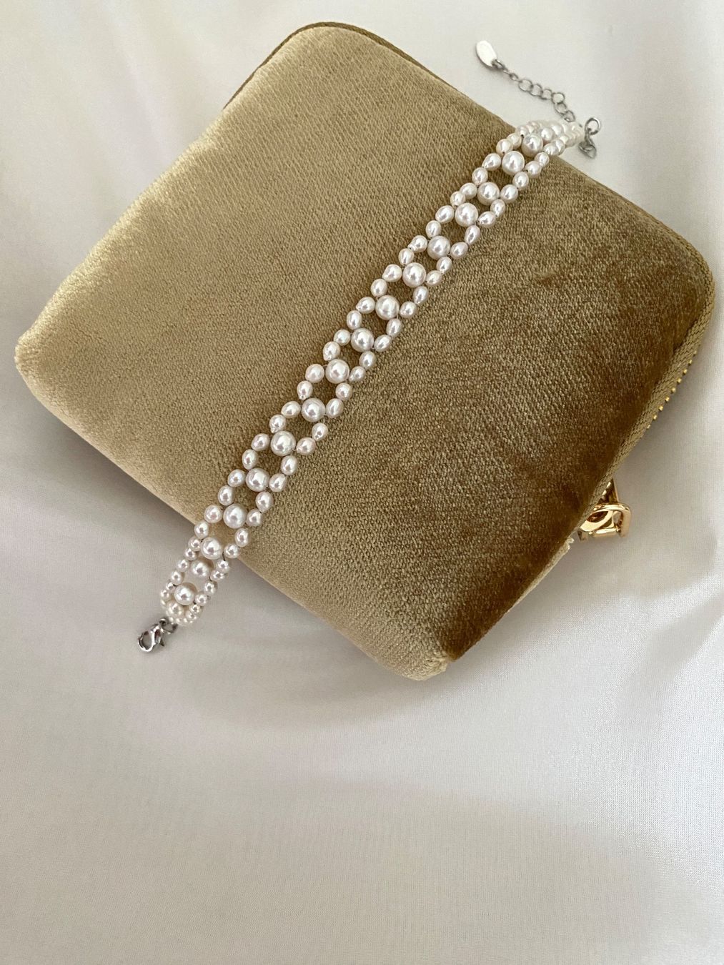 Perle (finte): Süsswasserperlen Armband echte – Nuovo e nell'imballaggio originale da Sarnen venduto da Yingsperlen4