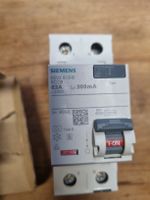 FI / RCD 63A/300mA S / 2P. Siemens