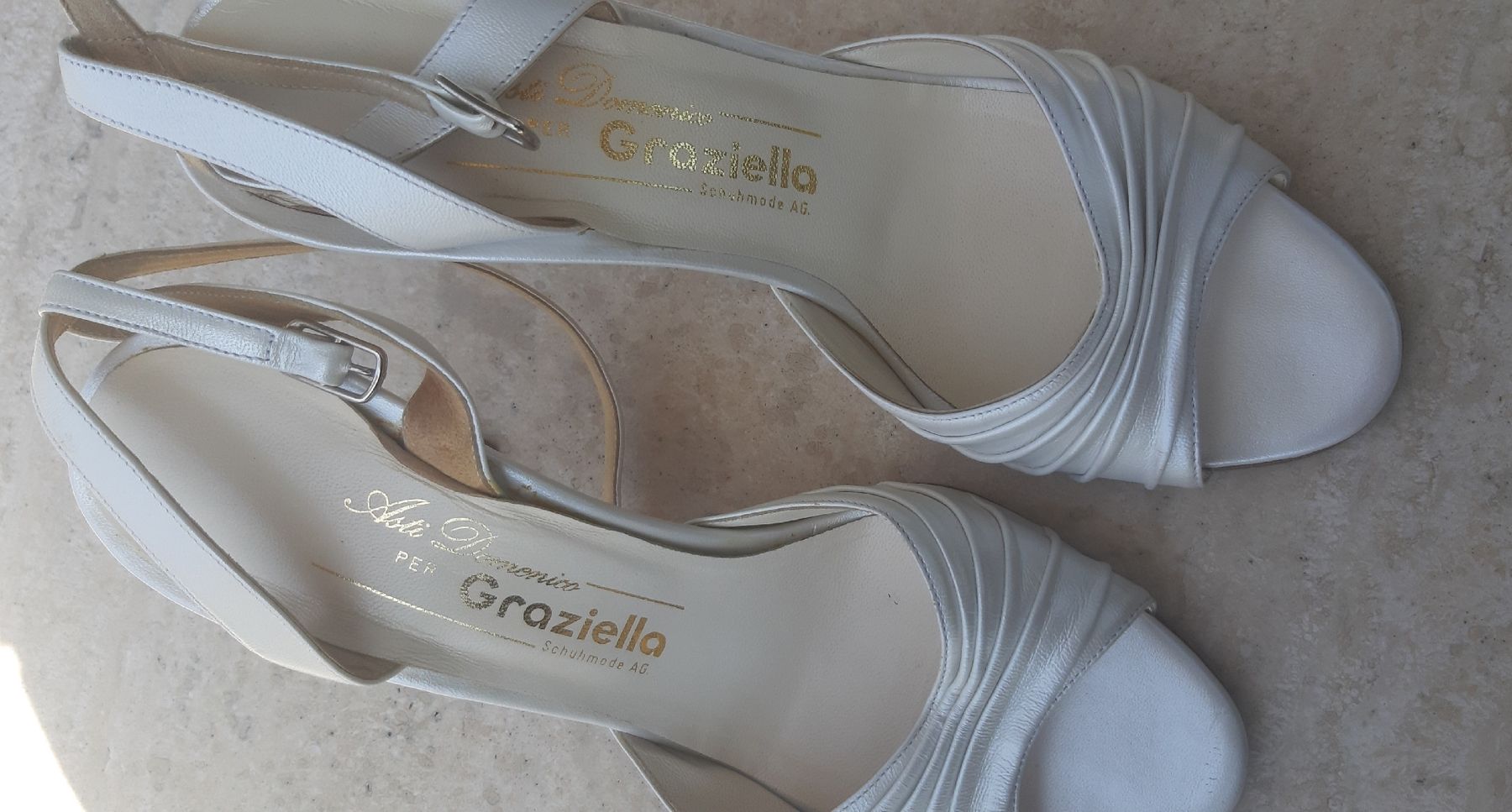 Scarpe da donna: Elegante Sandalen LEDER Gr.38 – Nuovo (secondo la descrizione) da Zürich venduto da Venecia25 1