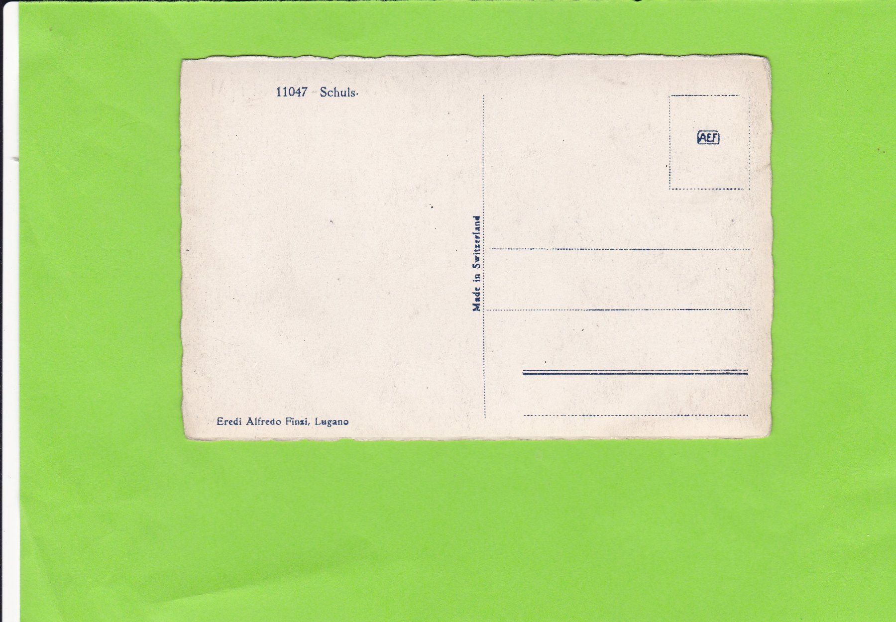 Cartes postales: Schuls – D'occasion à St. Peterzell par neckertal 1