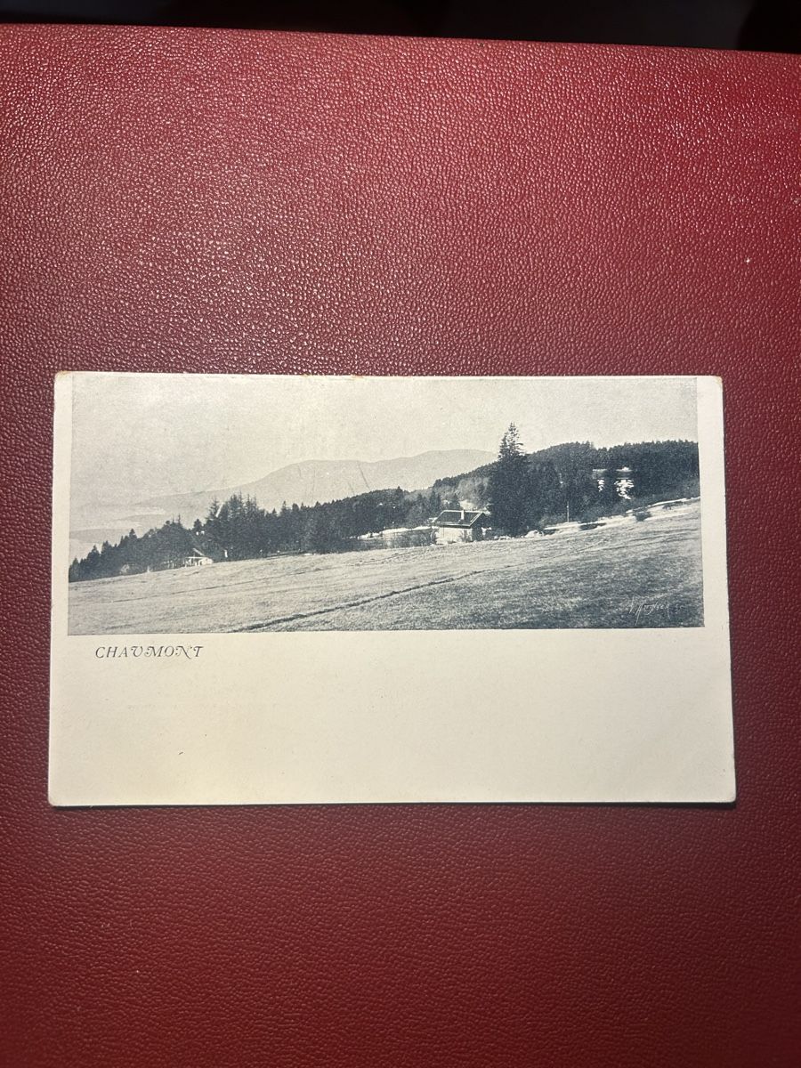 Ansichtskarten: Chaumont 1900 – Gebraucht aus Breganzona von Milesbo