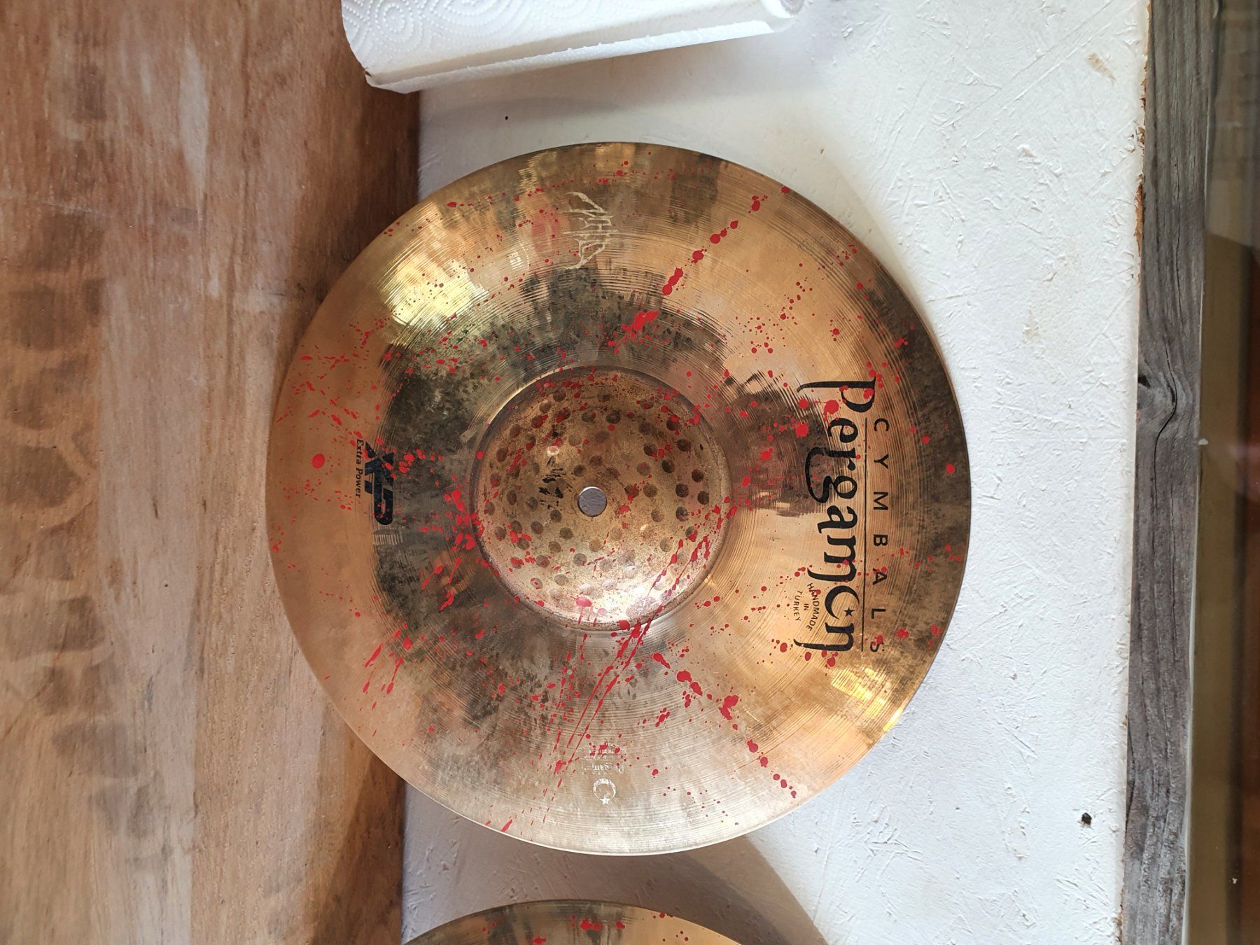 Strumenti musicali: Pergamon Cymbals XP Extra Power Series 14'' Hit-Hats – Usato da Zufikon venduto da Resonance-Drums 2
