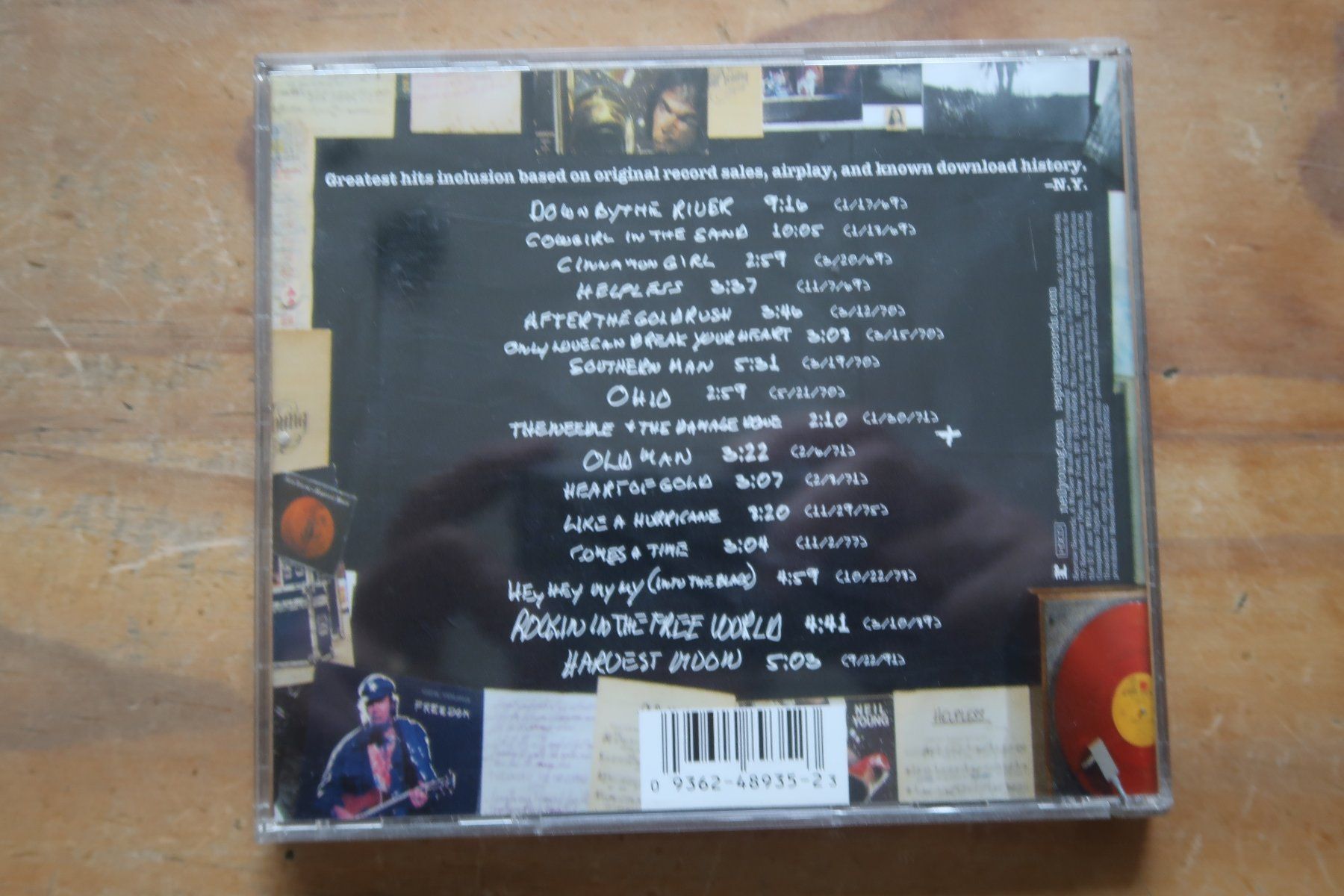 CD: NEIL YOUNG - GREATEST HITS - CD – Usato da Basel venduto da Patiscat 2