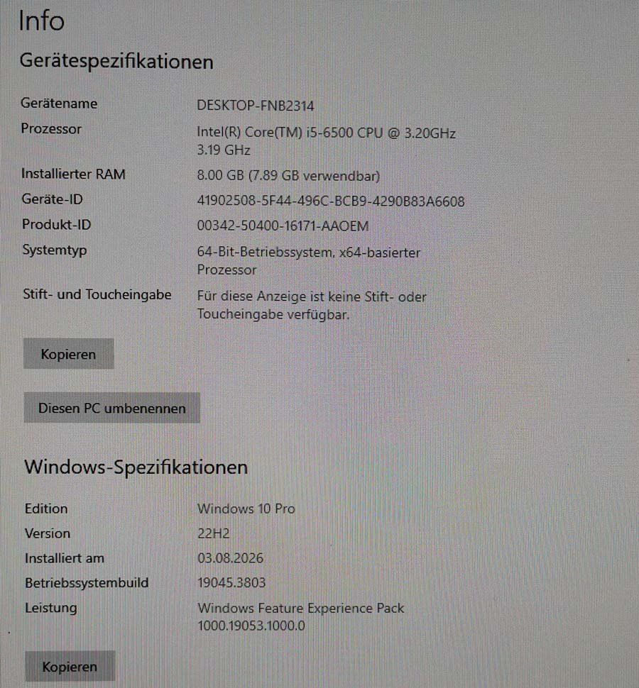 Lenovo PC: Lenovo ThinkCentre M900z AIO – Usato da Neuendorf venduto da Buggle 5