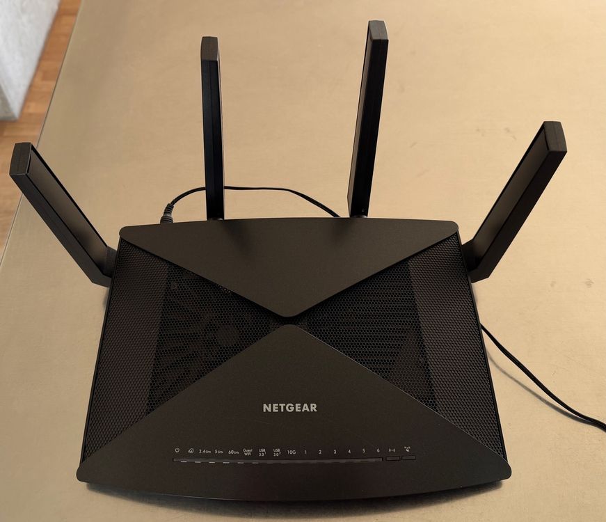 NETGEAR Nighthawk X10 (R9000) – High-End Router mit 10G SFP+ (Gebraucht ...